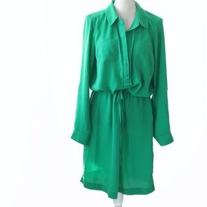 Green Banana Republic Shirt Dress